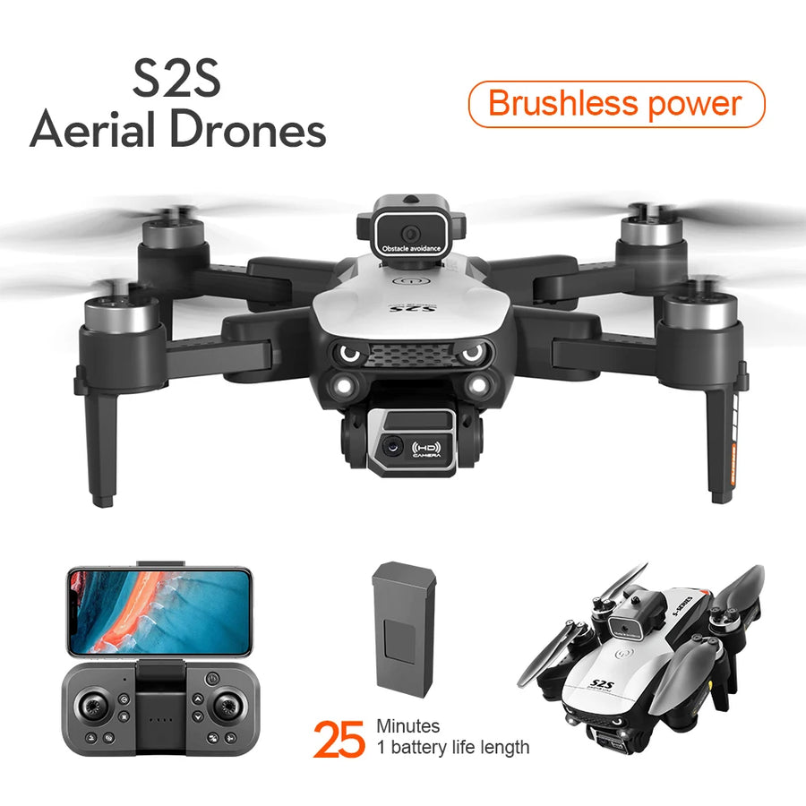 S2S Drone 8K Dual Camera Quadcopter