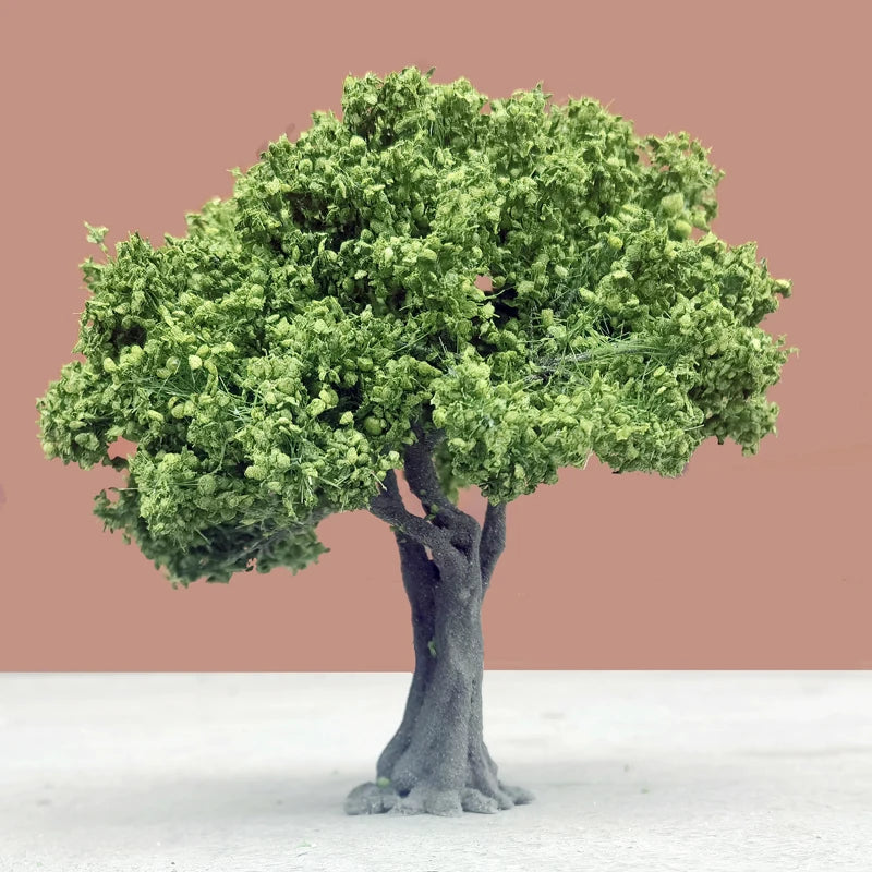 Green Tree Decoration: Perfect for Miniature Landscapes