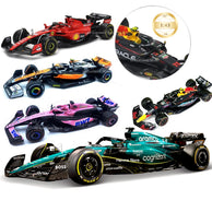 Formula 1 Car Miniature Collection: Aston Martin, Mercedes, Red Bull, Ferrari, Alpine