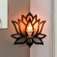 Lotus Floating Wall Shelf Collection: Elegant and Modern Home Décor