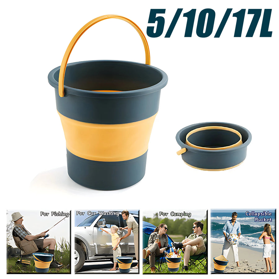 Collapsible Silicone Bucket