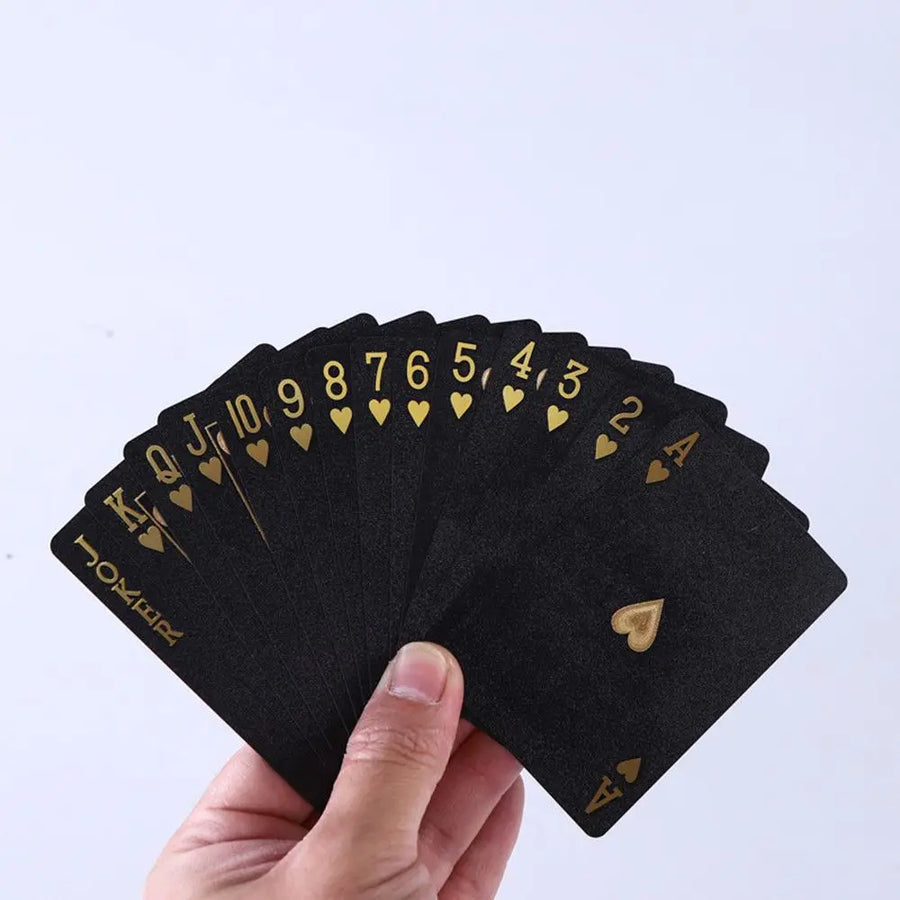 Exclusive Black Decks: Gold and Silver Accents