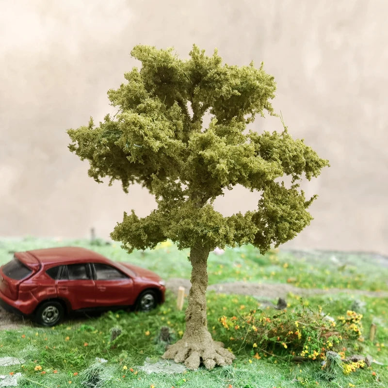 Green Tree Decoration: Perfect for Miniature Landscapes