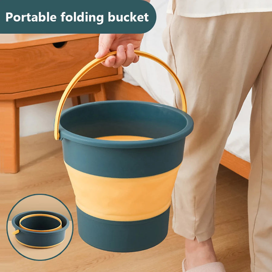 Collapsible Silicone Bucket