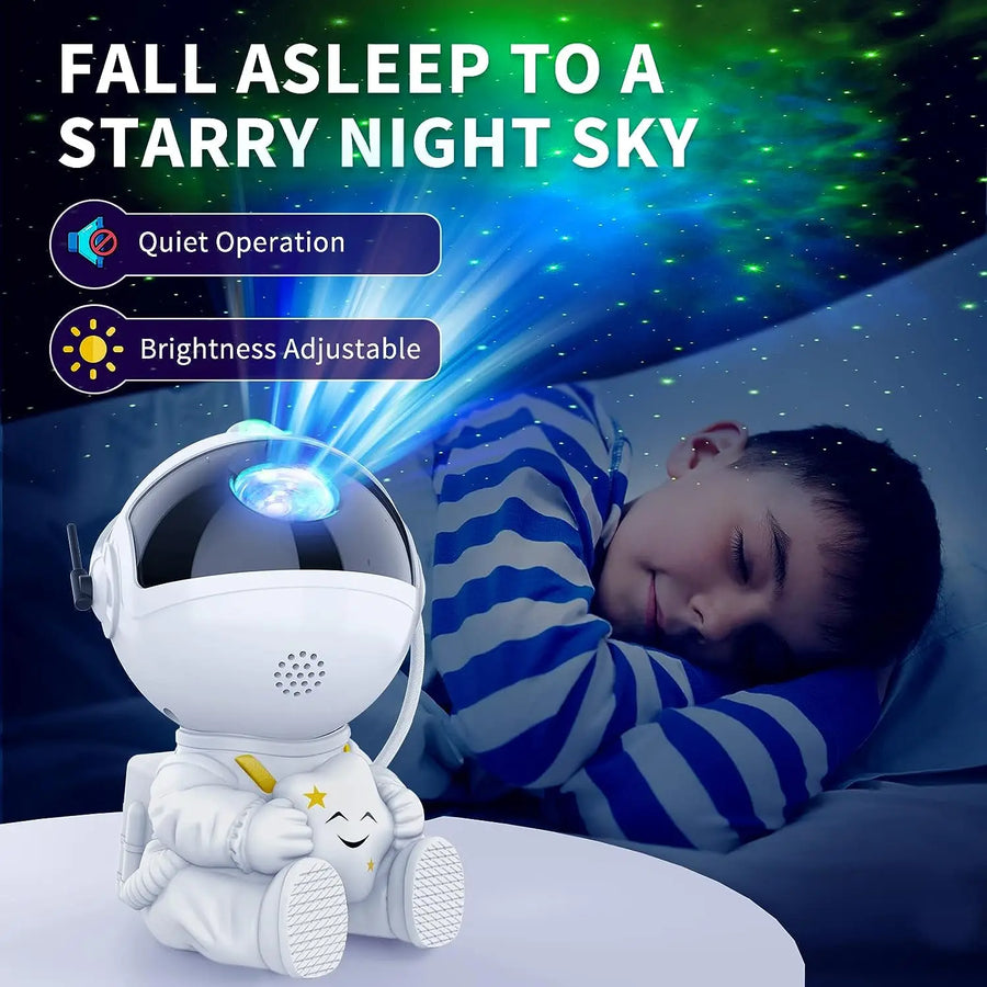 Astronaut Galaxy Projector Collection: Starry Nebula Ceiling LED Lamp